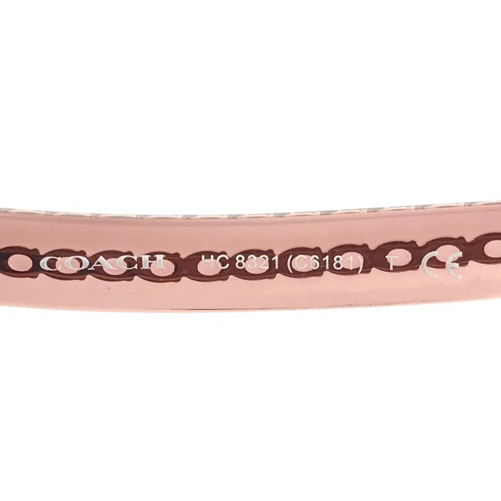 Coach Eyeglasses Frames HC8321 C6181 5656U8 Transparent Pink Ombre 55-18-140